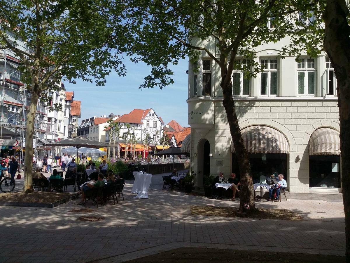 Hotel & Cafe Kleinergruenauer Bad Salzuflen Exterior photo